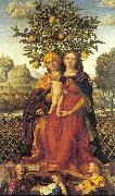 Libri, Girolamo dai The Virgin and Child with Saint Anne oil painting artist